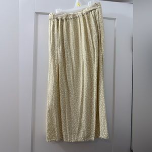 American eagle floral midi skirt